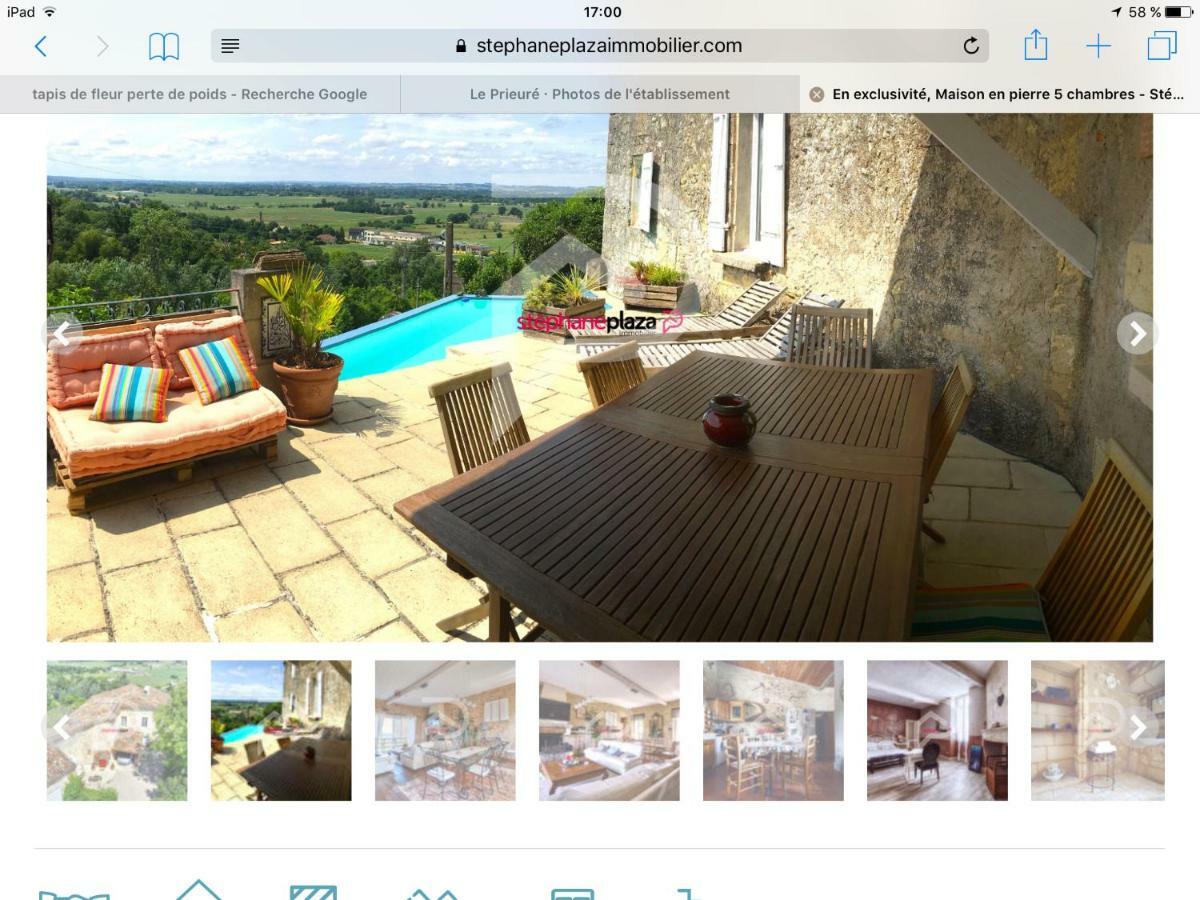 Saint-Pey-de-Castets Le Prieure B&B 외부 사진